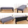 Stretch Jacquard Dining Long Bench Cover Thickened Living Room Anti-Dust Removable Bench Slipcover Washable Bench Seat Protector