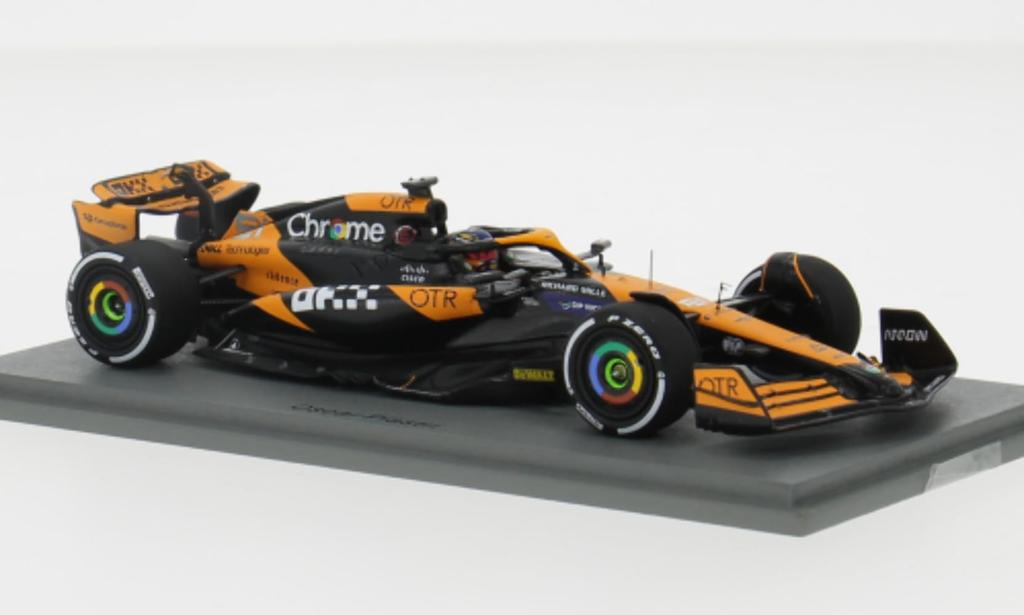 Spark McLaren F1 Team MCL38 2024 F1 Australian Grand Prix 4th Place Piastri Finished Product 1/43 #81 O.