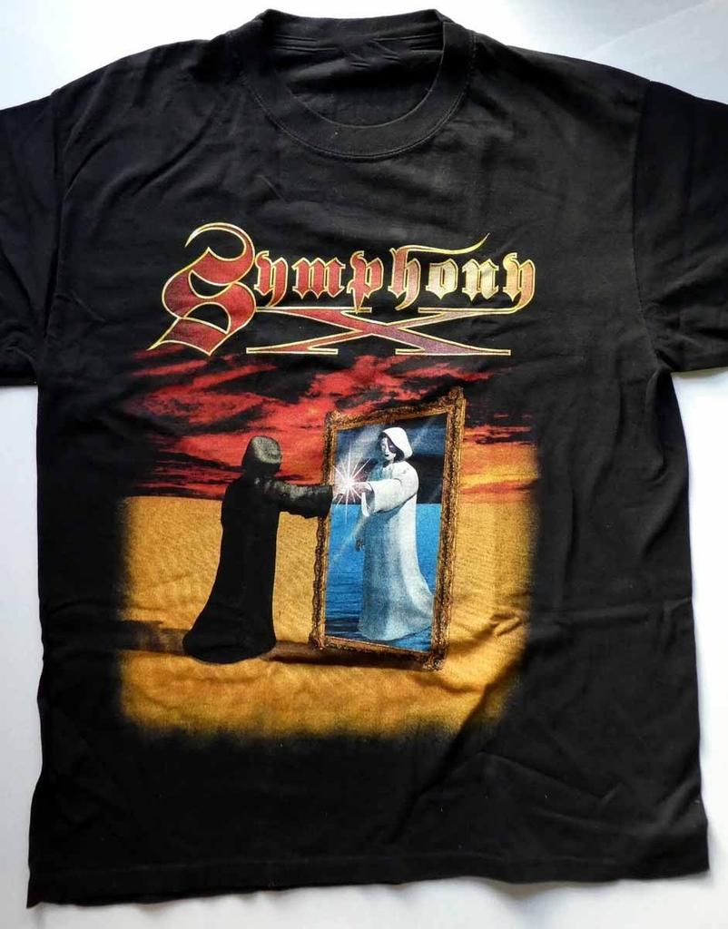 SYMPHONY X V 2001 European Tour Shirt Unisex Black S-5XL