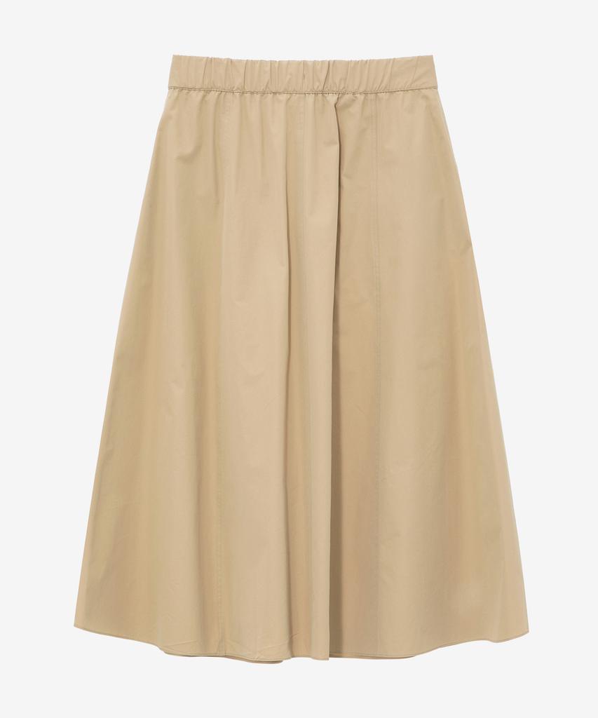 Mind Bridge Woman [W] Semi A-Line Belted Skirt - 2 Colors