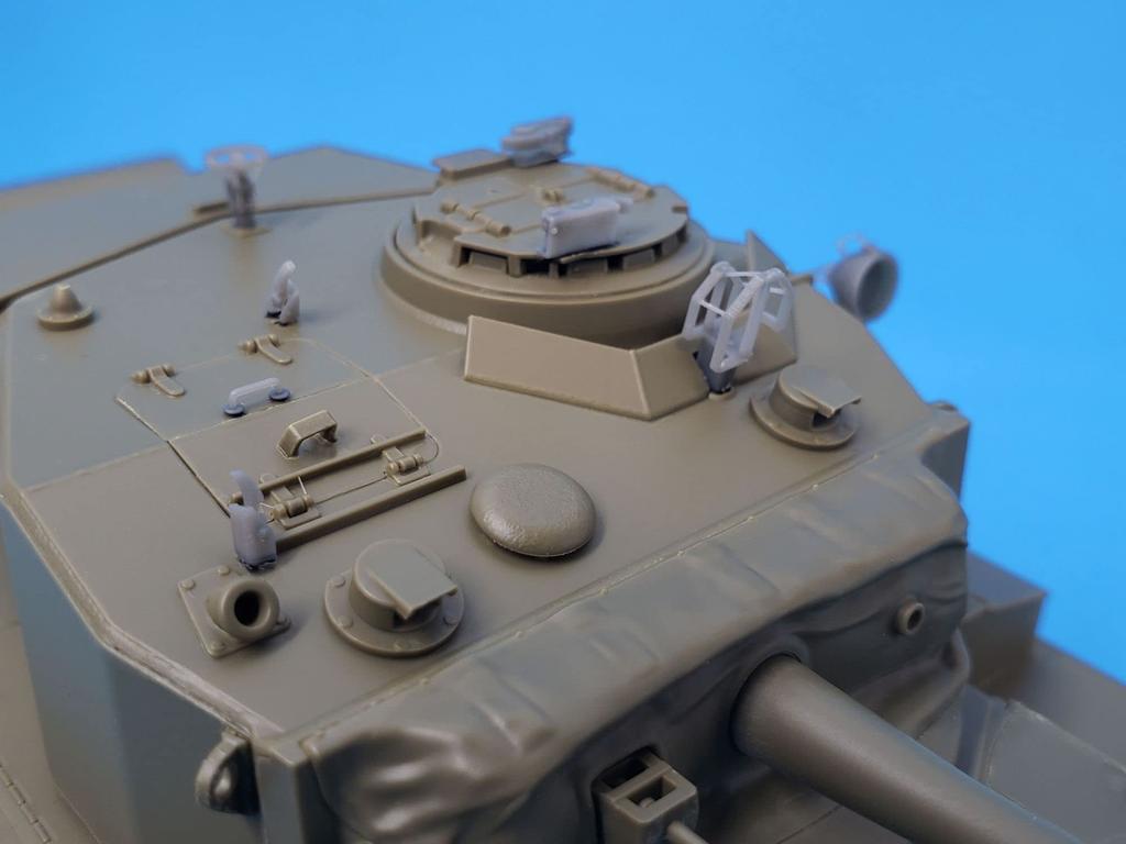 Passion Models Британский крейсерский танк A34 Comet Набор 3D-деталей Пластиковые детали для модели Tamiya 1/35 (для ММ35380) П35Т-016