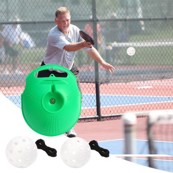 Портативный тренажер для пиклбола, мяч с отскоком и веревкой, стабильный, прочный, легкий, тренировочное устройство для пиклбола, тренировочный инструмент