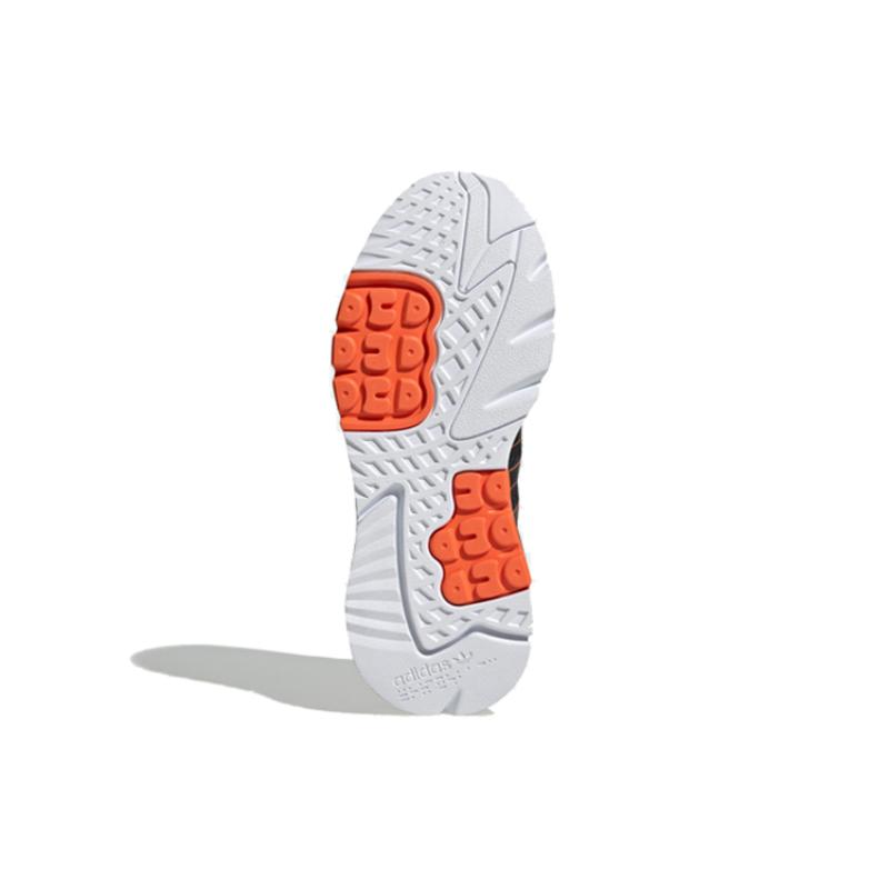 adidas Оригинальные кроссовки Nite Jogger 'Cloud White/Core Black/Solar Orange' FU6842