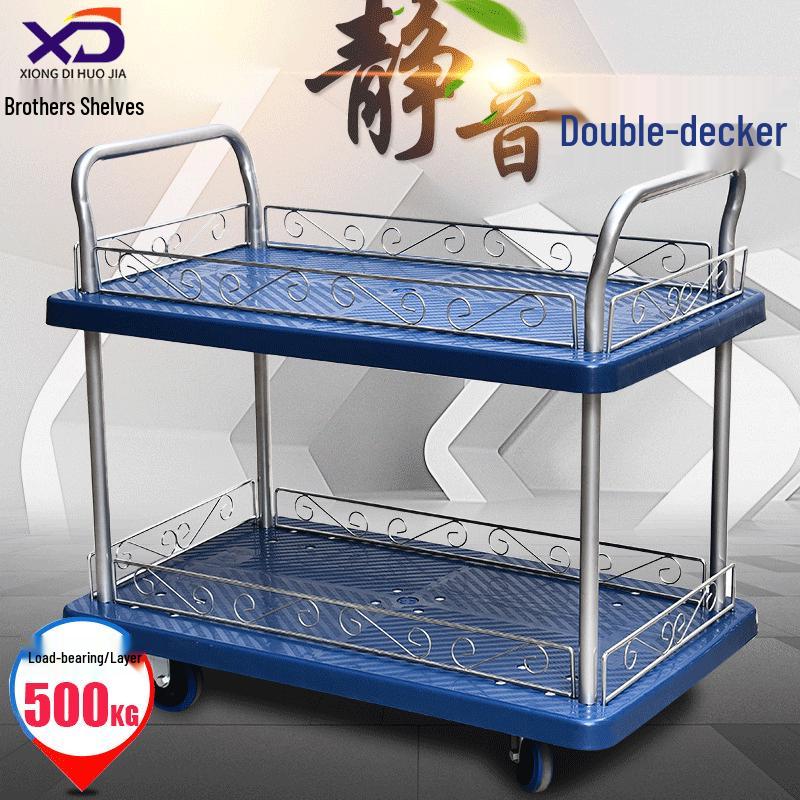 Guangdong Heavy Duty Two-Tier Steel Mezzanine Shelving for Home and Warehouse Use