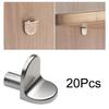 20pcs 5mm Shelf Support Studs Fix Wooden Glass Boards In Cabinets Ideal Furniture Bracket Holders