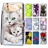 Luxury Painted Leather Case Wallet Book Style Protective Cover for Nokia G42/Nokia G310 5G/Nokia C32/C22/Nokia C12/C12 Plus/C12 Pro/Nokia G60 5G/G21