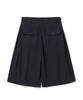 NOT4NERD Two Tuck Stripe Bermuda Shorts - Navy
