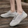 Fashion Men's Outdoor All-match Casual Shoes New Lightweight Driving Footwear Breathable Mesh Men's Shoes Fashion Lace-Up Walking Flats