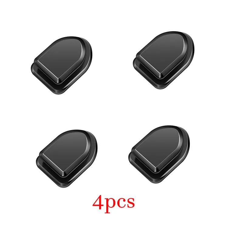 Mini Car Hook Interior Storage Holder Hanger for Earphone Key Cable Self Adhesive Dashboard Wall Hanging Hook Auto Accessories