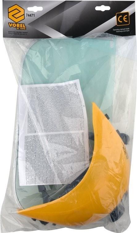 Face shield visor 74471 VOREL