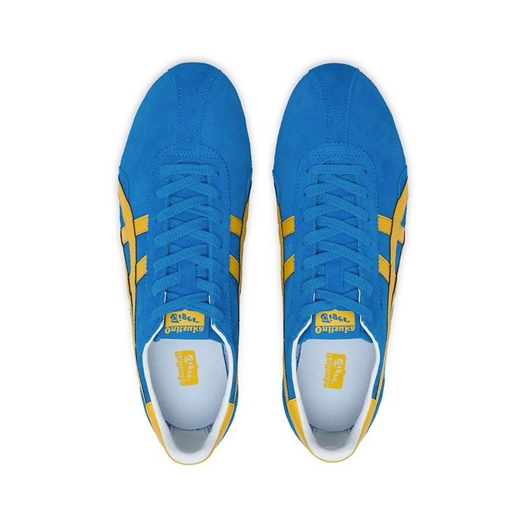 Onitsuka Tiger Runspark Low top Casual Shoes Unisex Blue Yellow 1183C338-400