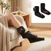 1Pair Heating Function Electric Foot Massager Foot Protection Brace Ankle Joint Support