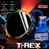 2026 T-REX 3 Военный 1000 мАч Большая Батарея Прочный Взрослый Смарт-часы Красный Фонарик 5ATM Водонепроницаемые Спортивные Смарт-часы Мужские