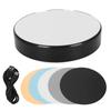 Motorized Rotating Display Stand 360 Degree White Light 5kg Load Capacity Electronic Turntable