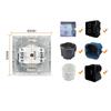 1Pcs 220V 16A 250V Modular Sockets And Switches  for Free Combination Electrical Outlet Module