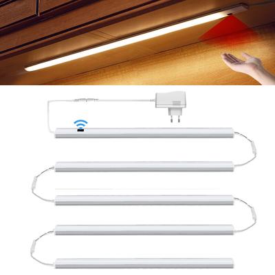 1-5 шт. комплект серии Smart LED кухонный светильник 12 В светодиодный светильник для бара с алюминиевым профилем, трубчатые лампы, датчик ручной развертки, светильник для шкафа для кухни спальни