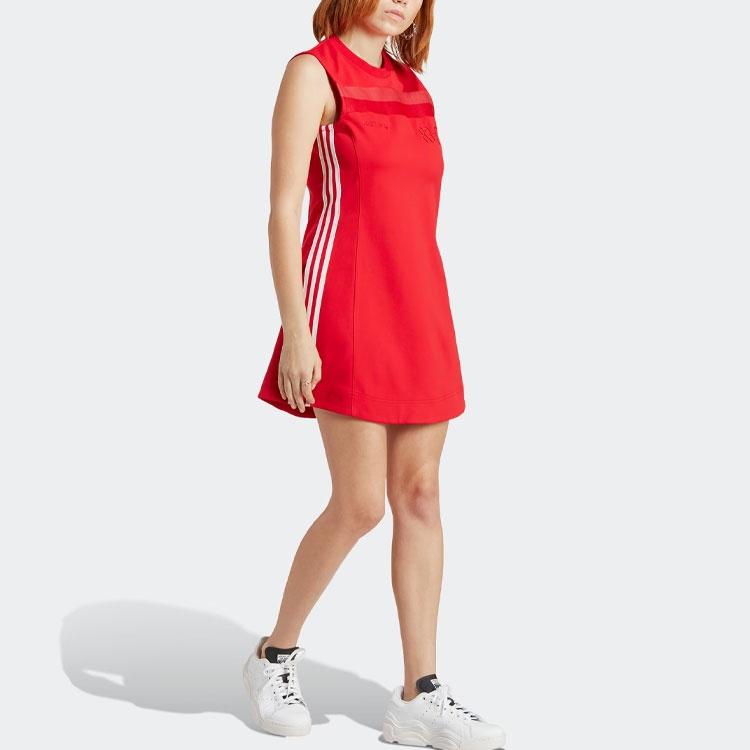 (WMNS) adidas Blue Version 83-C Dress 'Red' Women's HR3420