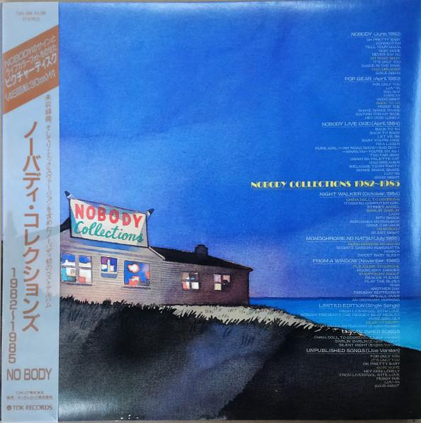 Виниловая пластинка NOBODY - Nobody Collections 1982 - 1985 T32A1054 TDK 1986 Япония Obi Японский Поп/Рок Б/у