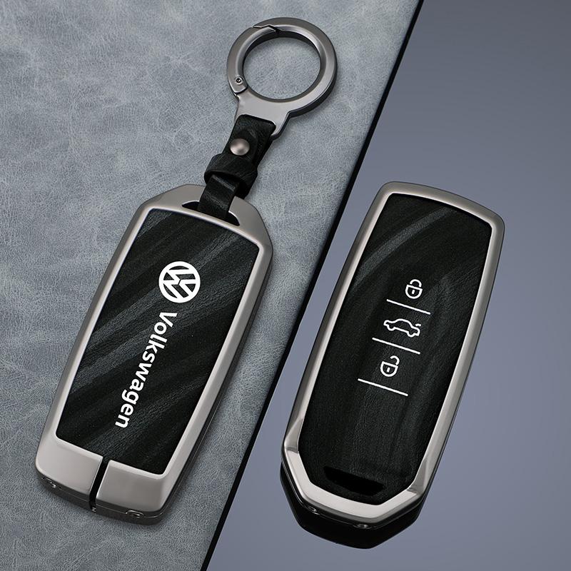 2026 Hot For VW VOLKSWAGEN Car Smart Key Cover Case Holder Keyless Shell for VW Volkswagen Touareg 2022 2021 2020 2019 2023 Keyc