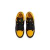 Air Jordan 1 Low GS Yellow Ochre Kids Sneakers Black White 553560-072