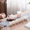 Ice Jade Porcelain Gongfu Tea Set