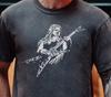 Футболка Pantera Dimebag Darrell Металлист Гитарист Винтажная Черная Comfort Colors