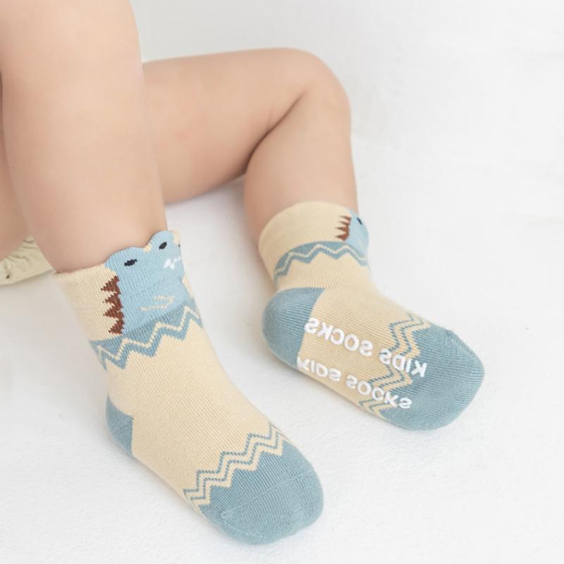 Newborn Plush Sock Autumn Winter Warm Kids Middle Tube Socks  Anti-Cold Baby Footwear Cute Cartoon Children Socks