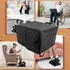 Under Desk Elliptical Machine Cover 420D Oxford Fabric Dust Proof Water Resistant Electric Ellipse Leg Exerciser Cover for Home Use L