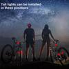 Ultra Bright Bike Tail Light USB Rechargeable Bicycle LED Rear Lamp for Road MTB Helmets Easy to Install for Safety2