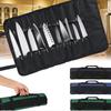 Portable Sheath Organizer Cutlery Roll Bag For Professional Use Portable Foldable Design Organized Storage Compartments