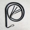 SM Bondage Leather Whip - Patent Leather Toy for Couples, Flirting & Restraint