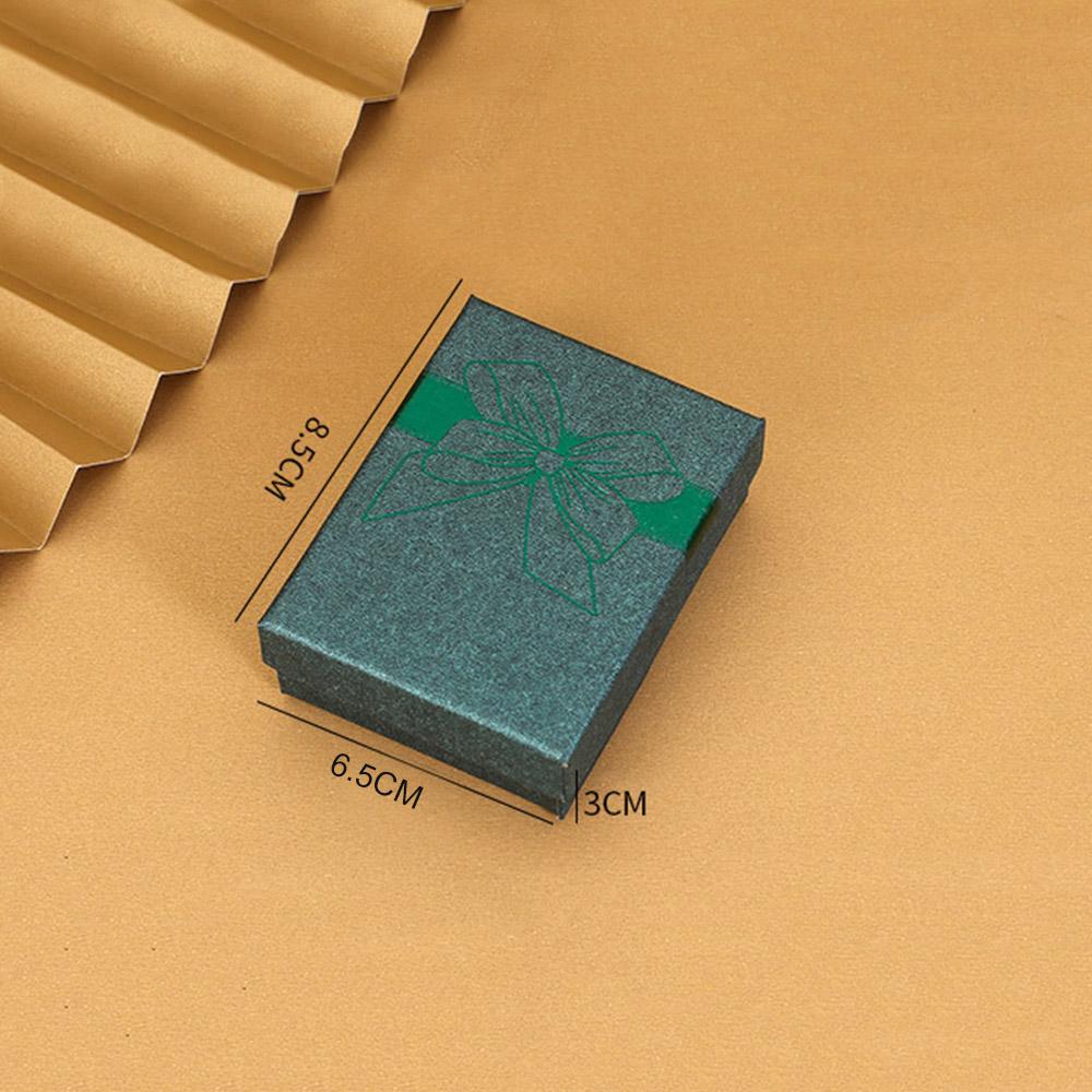 Коробка для хранения украшений в виде банта, сережек, ожерелий, браслетов, колец, витрина для ювелирных изделий, упаковочная коробка для свадебного подарка на День святого Валентина