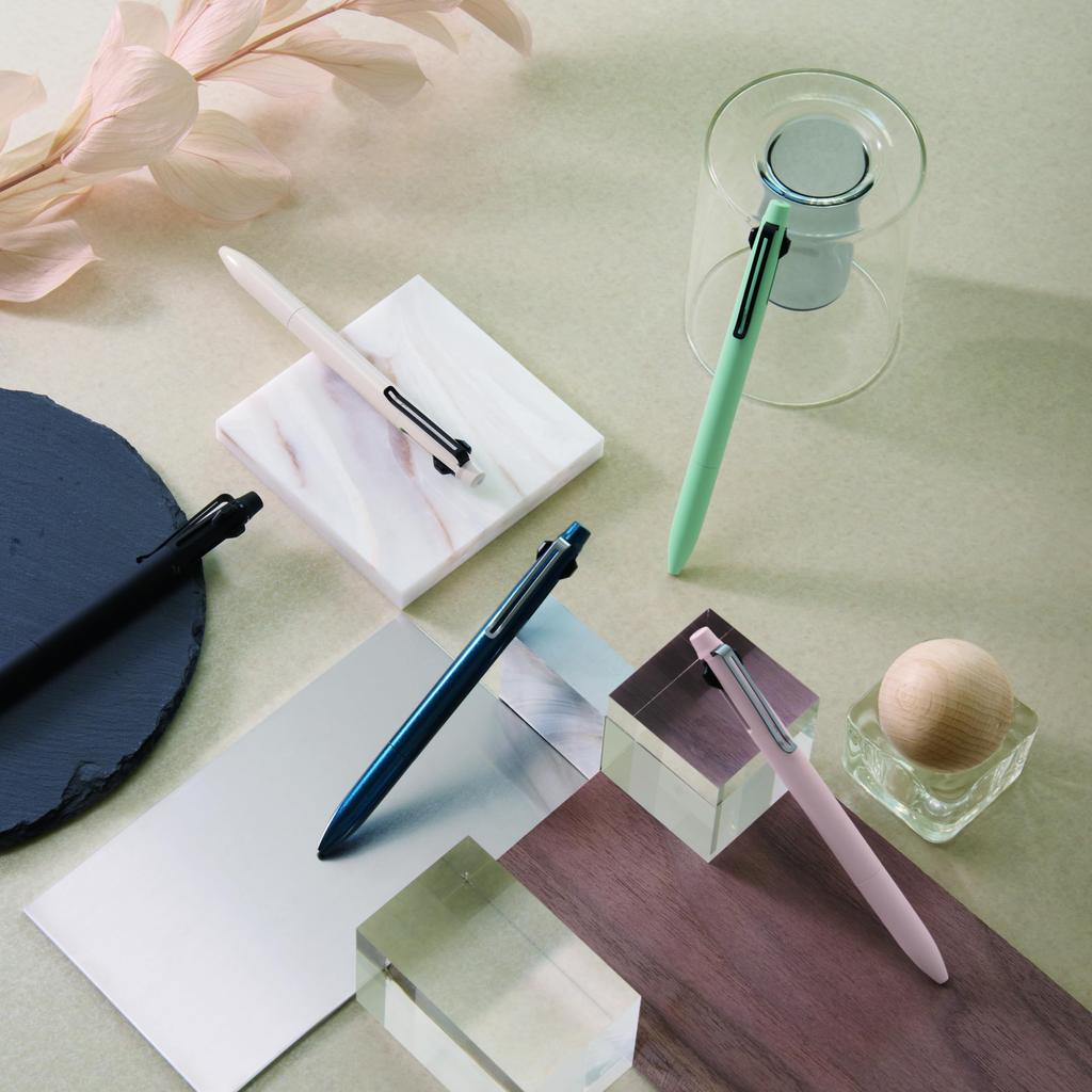 Шариковая ручка Mitsubishi Pencil Jetstream Prime бежевая 0.5 3-цветная, SXE3350005.45