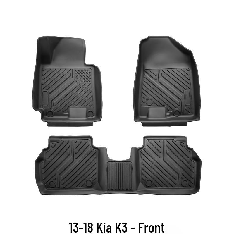 Экологичные ТПЭ коврики для Kia K3 (2013-2018) – Улучшение интерьера, устойчивое к царапинам и износу