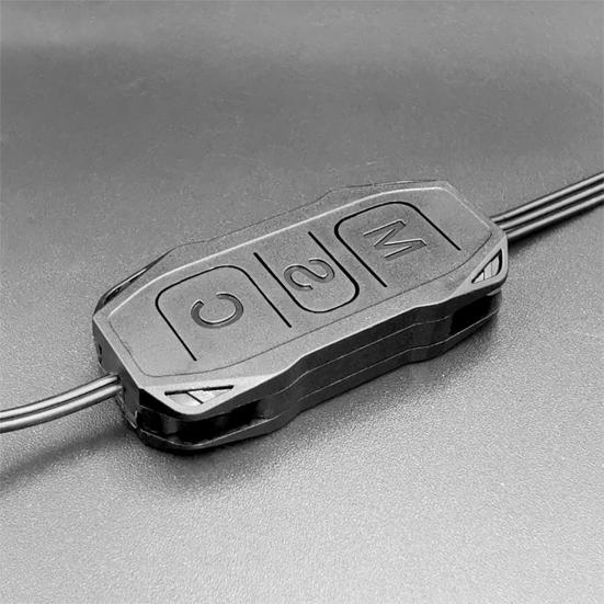 Контроллер AR-1 ARGB, удлиненный кабель, широкая совместимость, 3-контактный разъем SATA, черный мини-контроллер RGB