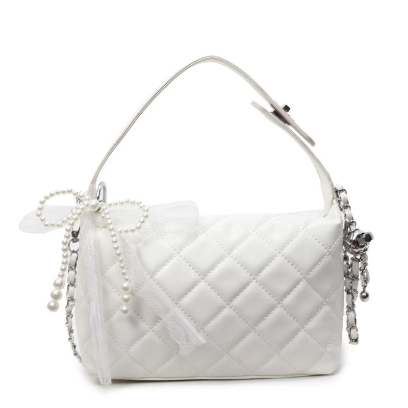 Популярная оптовая высококачественная темпераментная портативная сумка-подушка с легким ароматом, женская универсальная сумка-мессенджер с бриллиантовой цепочкой класса люкс