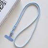Personalize Trend Solid Color Mobile Phone Lanyard Diagonal Span Crossbody Long Rope Shoulder Strap Rope Necklace 