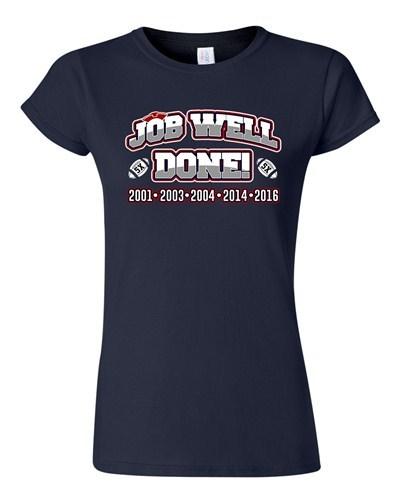 Junior Job Well Done World Champion New England Football Sports DT T-Shirt Tee Unisex T-Shirt