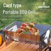 Портативный BBQ-гриль в формате карты