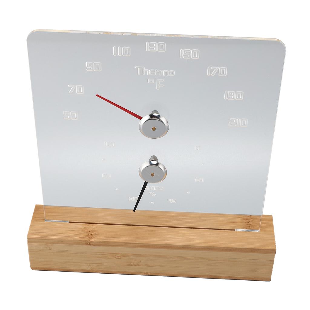 2 в 1 датчик температуры сауны гигрометр с белой светодиодной подсветкой измерение влажности температуры для