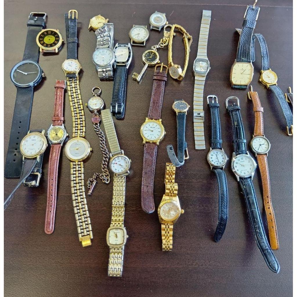 Used Watch bulk lot 24-piece set