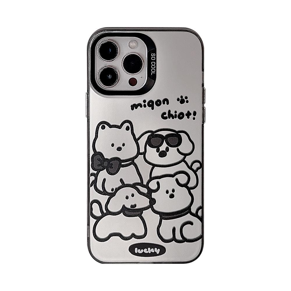 Подходит для iPhone14Pro Фото собаки Макс Чехол для мобильного телефона 16 Apple 13 Противоударный 11 Милый Крутой Мультяшный 15 Лазерный