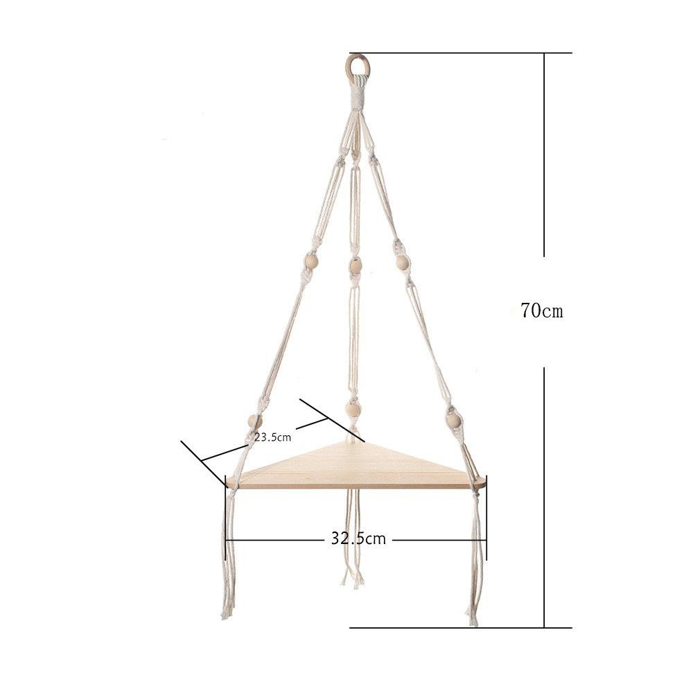 Плавающие полки Деревянная подставка Угловая полка для домашнего декора Настенный подвесной стенд