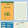 Thickened 32K Exercise Book: First Grade Math & Pinyin with Field Grid for Elementary & Kindergarten