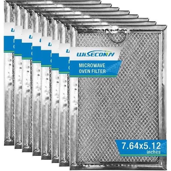 Замена воздушного фильтра, Жироулавливающий фильтр для микроволновой печи для моделей GE WB06X10359 и WB06X10309 (Размер 7,64x5,12x0,16 дюйма 1 шт.) MAF-04