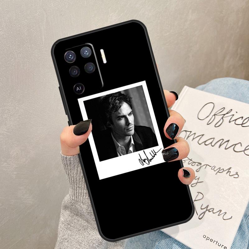 Коллаж с Деймоном Сальваторе Чехол Для Oppo A54 A74 A94 A17 A57 A77 A76 A16 A96 A18 A60 A80 A40 A38 A58 A78 A98 A15 A5 Pro