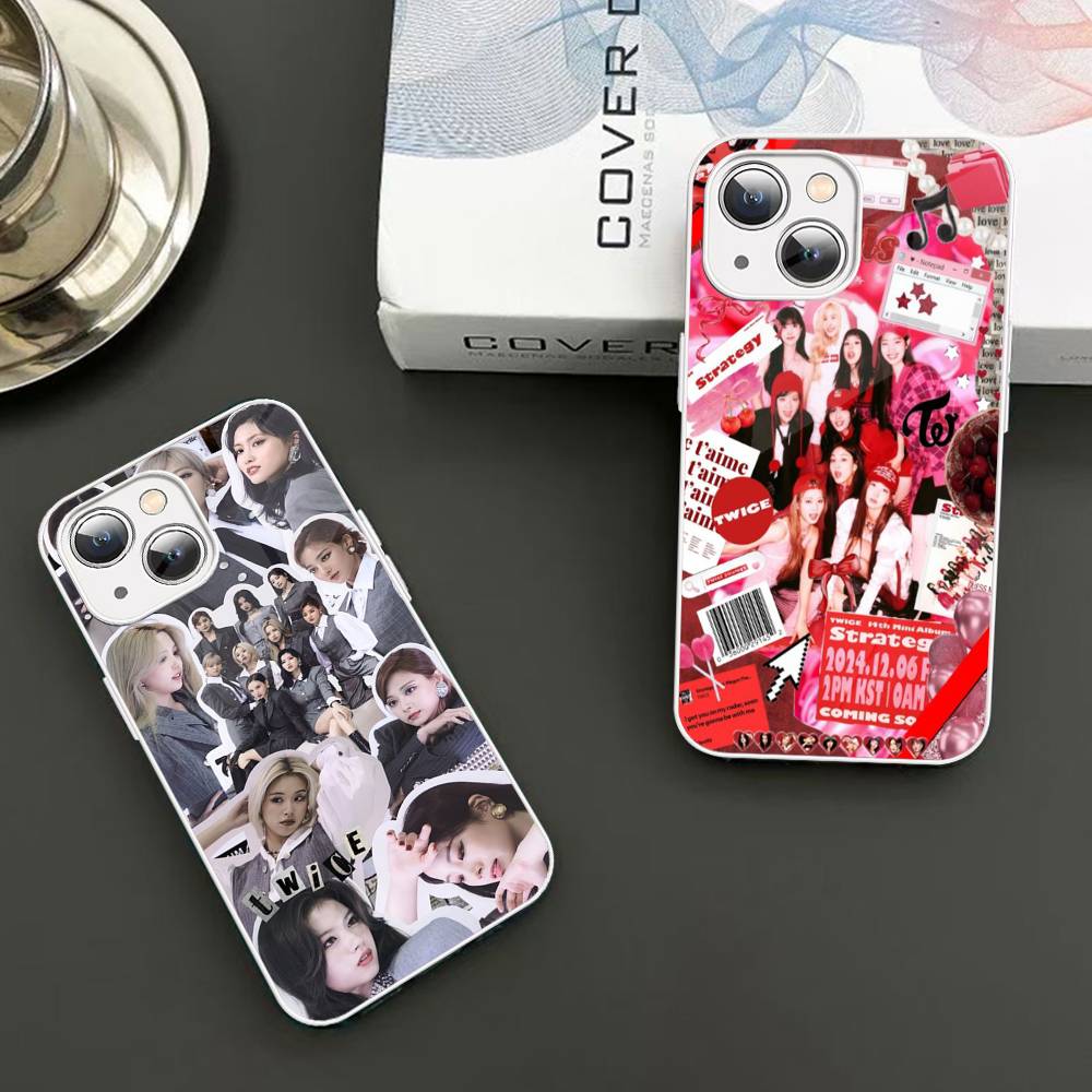 Kpop T-TwiceS For IPhone 14 13 12 Mini 11 Pro XS Max X XR 14 Plus Tempered Glass Cover