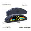 QXNY Car 4 Parking Sensor Kit Parktronic Reversing Backup Radar Recoil Auto Detector Backing Assistance Voice Buzzer Automobile