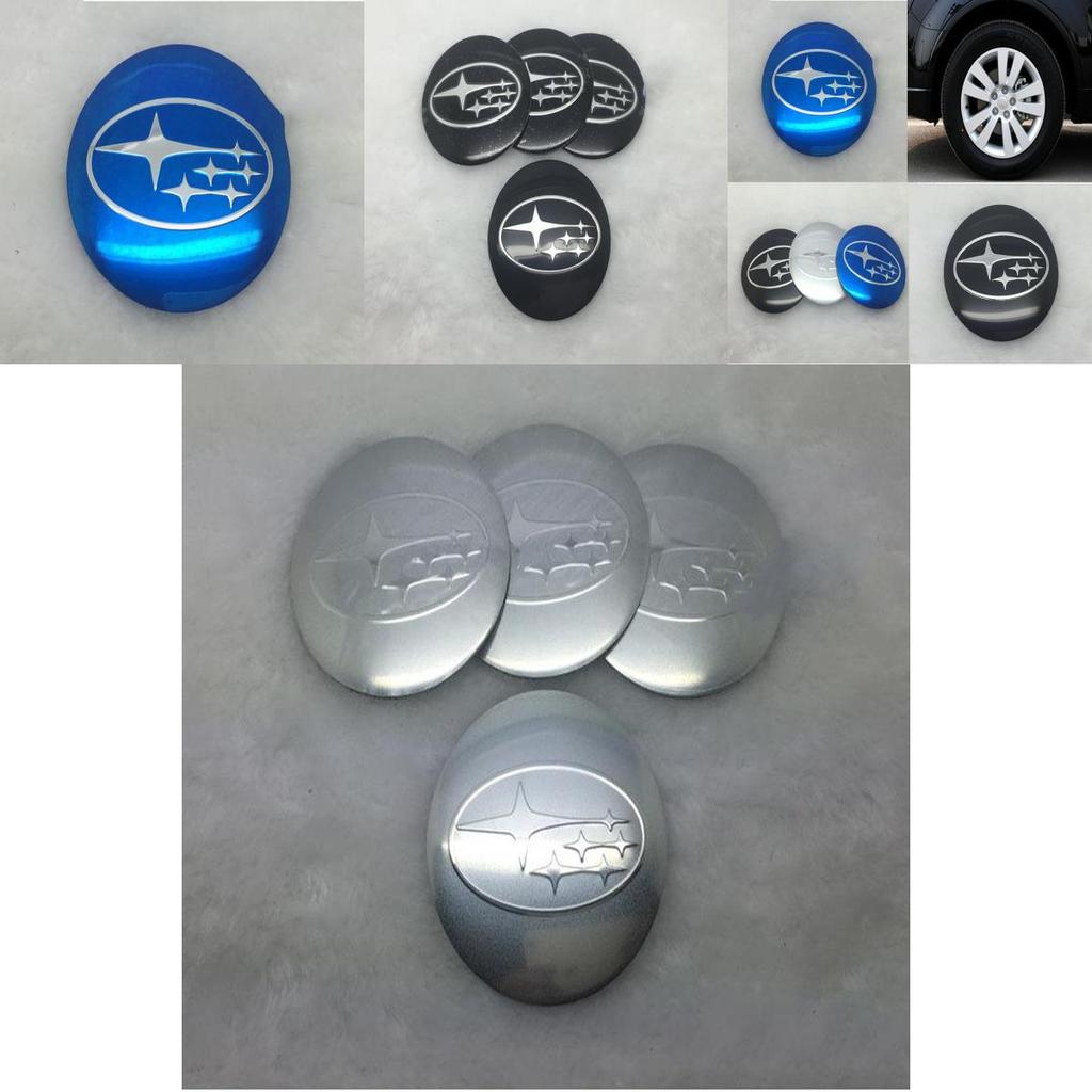 4pcs Car 565mm Emblem Badge Wheel Center Hub Cap Personalized Stickers Car