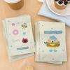 50Pcs/Pack Reusable Biscuit Packaging Bag Cartoon Design Gift Pouch  Package Supplies